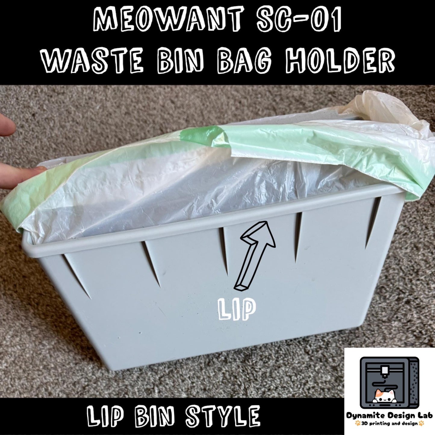 Meowant SC-01 Waste Bin Bag Holder