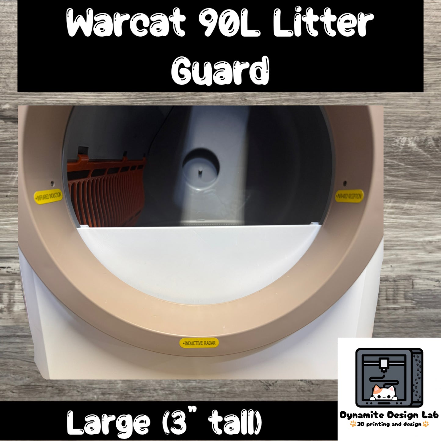 Warcat 90L Litter Guard