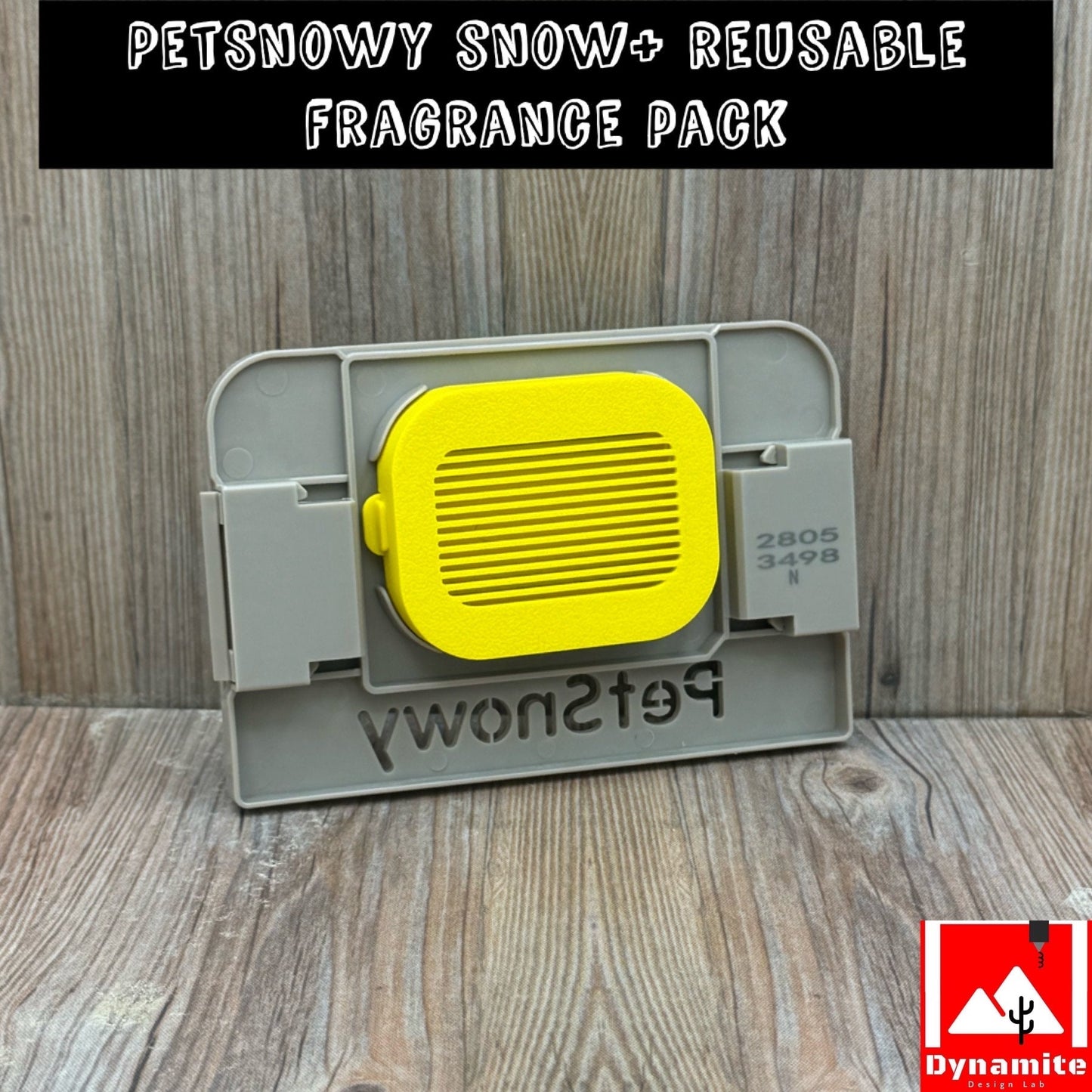 PetSnowy Snow+ Reusable / Refillable Litter Box Deodorizer/ Fragrance Pod