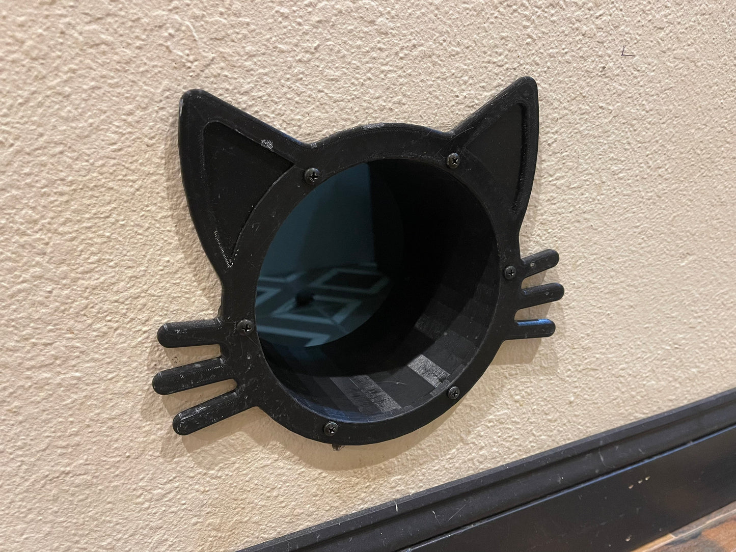 Thru-Wall Cat Tunnel