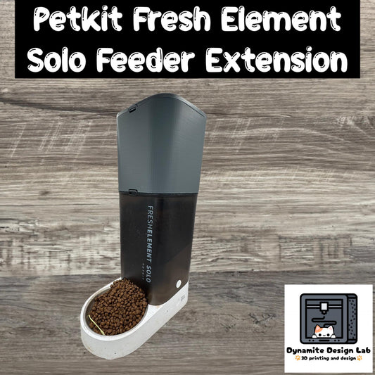 Hopper Extension for PETKIT Fresh Element Solo Cat Feeder